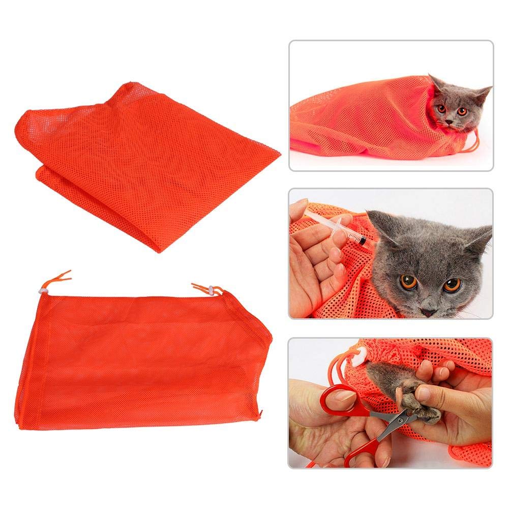 Amazon.co.jp: ペット保護ネット 保定袋 猫 キャット コントロール